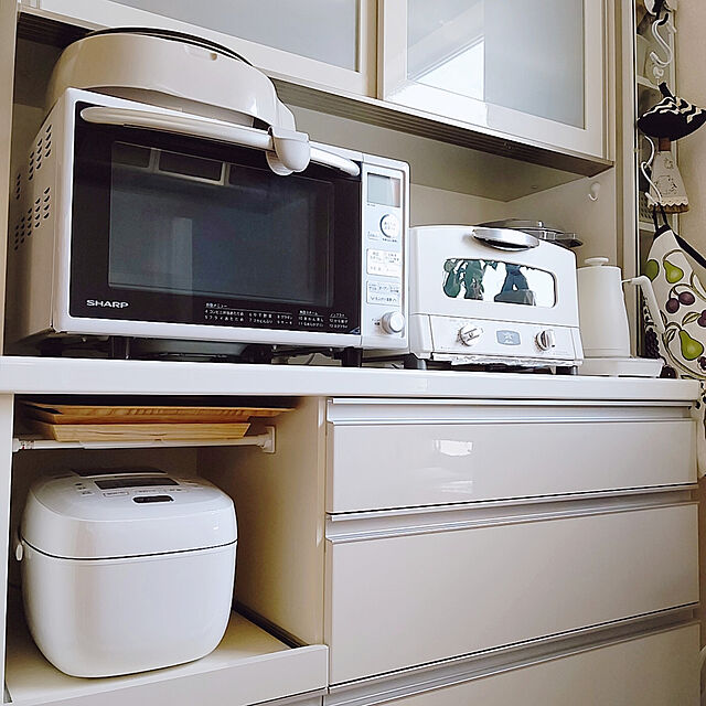 masumiの-パモウナ 食器棚 120 完成品 キッチンボード LF-S1200R LF-1200R 幅120×奥行44.5×高さ198cm LF/QF 頑丈の家具・インテリア写真