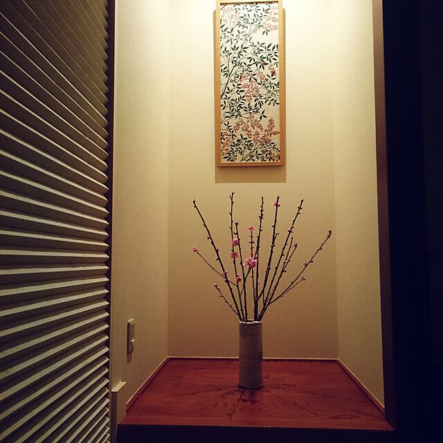 shimayaの-【日本製】手ぬぐい額縁 スマート フレーム ナチュラル木目（ベージュ） 木製 手ぬぐい額の家具・インテリア写真
