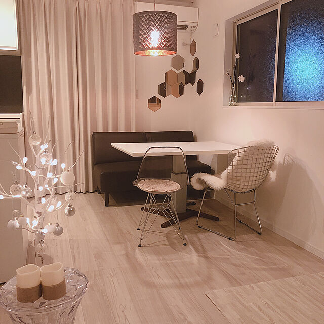teahのニトリ-リビングダイニングソファ(NEWプレッサ DBR/LBR) の家具・インテリア写真