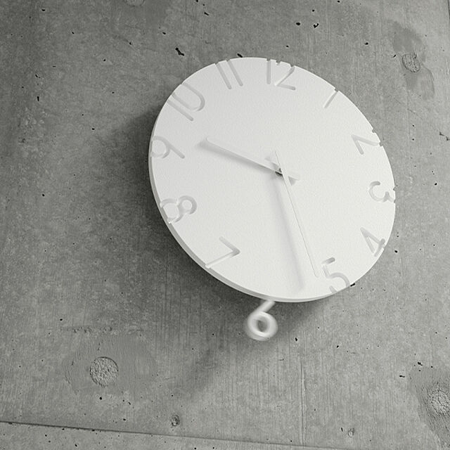 viewgardenの-レムノス 時計 Lemnos CARVED SWING カーヴド スウィング NTL15-11 振り子時計 メトロポリタンギャラリーの家具・インテリア写真