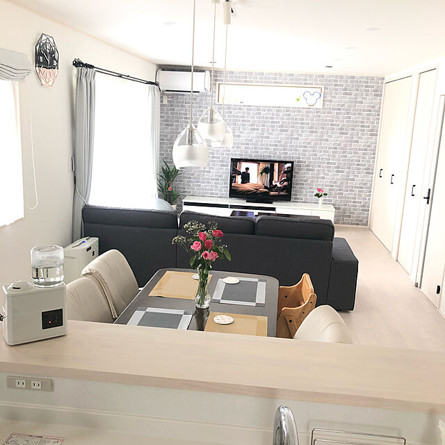nicoのニトリ-タッセル(DH ニュート GY) の家具・インテリア写真
