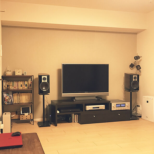 ryoのニトリ-置き掛け兼用時計 アルコ(3153NA) の家具・インテリア写真