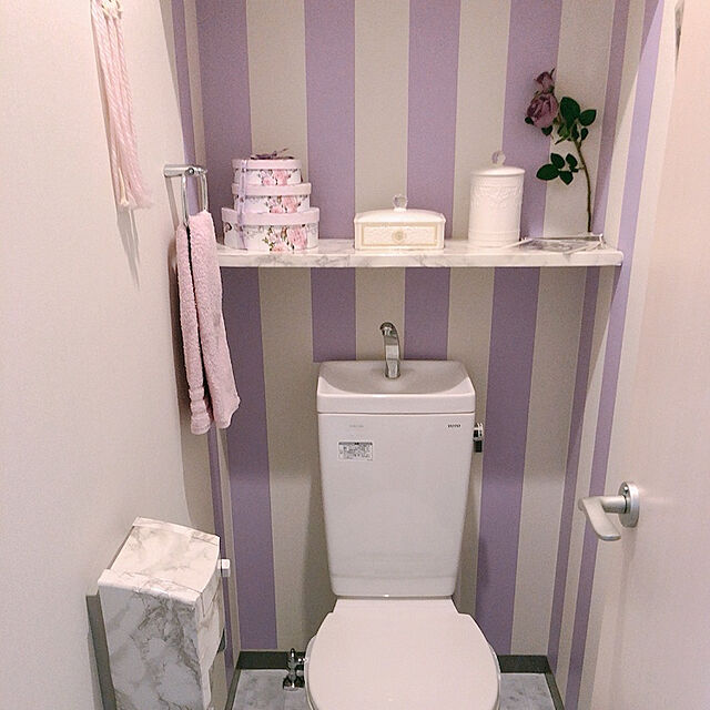 moe_moeのアイメディア-アイメディア 1008671 トイレ床模様替えシート 大理石柄の家具・インテリア写真