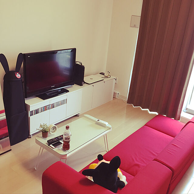 minamiのニトリ-ローボード(クロノ90 WH) の家具・インテリア写真