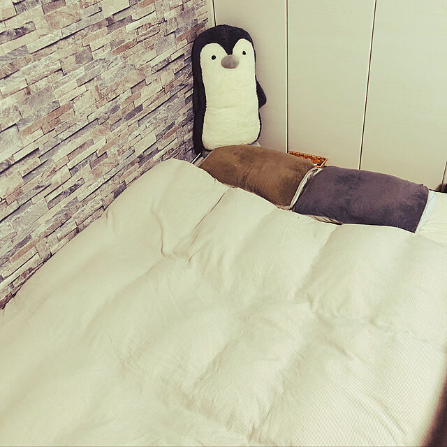 majacmrubのニトリ-あったかぬいぐるみ(Nウォーム ペンギン Q L) の家具・インテリア写真