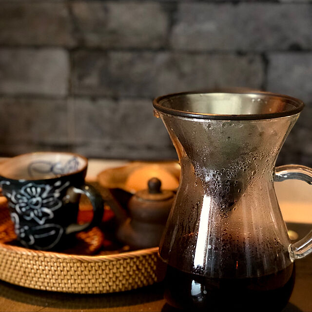 aiaiの-KINTO SLOW COFFEE STYLE ステンレスフィルター 2cups コーヒーフィルター 2カップ用 ステンレス製 食洗機対応 コーヒーグッズ カフェの家具・インテリア写真