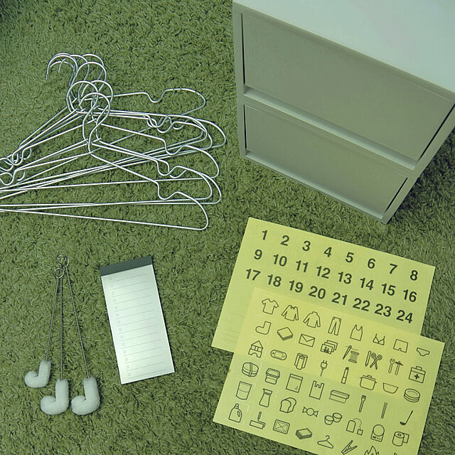 Shooowkoの無印良品-短冊型メモ チェックリストの家具・インテリア写真