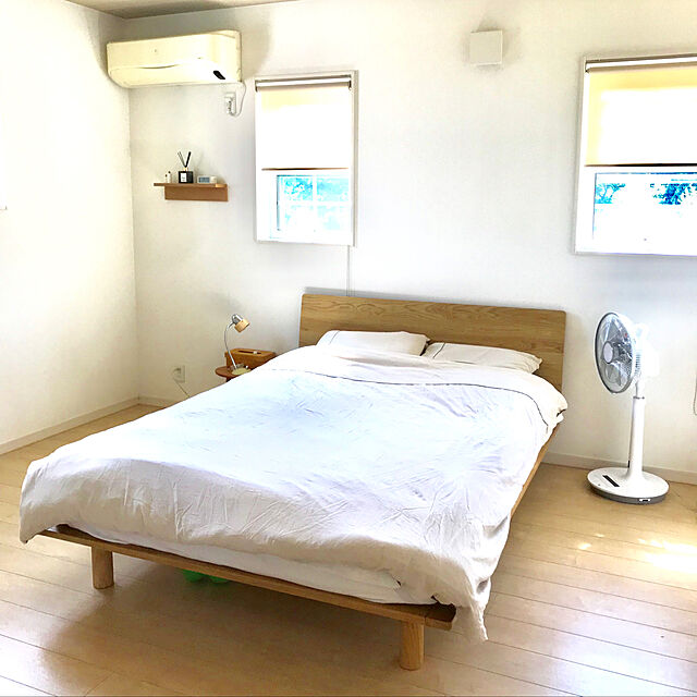 hinatabokkoの無印良品-高密度ポケットコイルマットレス・ダブルの家具・インテリア写真