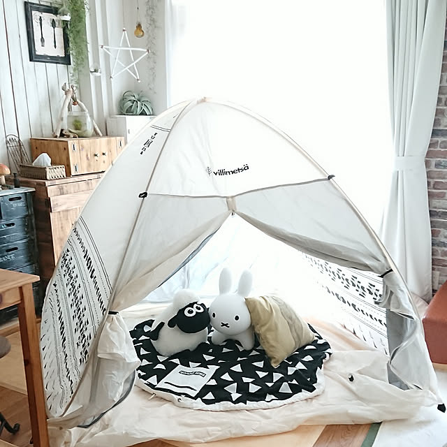 写真付きレビュー ポップアップテント ワンタッチテント テント ワンタッチ ポップアップ サンシェード おうちキャンプ 海 庭 ベランピング ベランダ 室内 大人 子供 おしゃれ かわいい フルクローズ ピクニック 公園 一人用の通販商品 口コミ情報 Roomclipショッピング