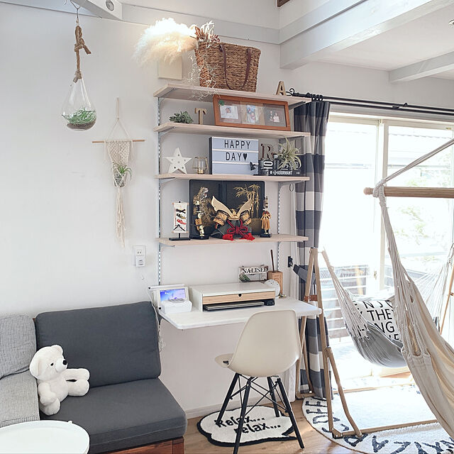 bon1116のイケア-ÄPPLARÖ エップラロー イージーチェア 屋外用の家具・インテリア写真
