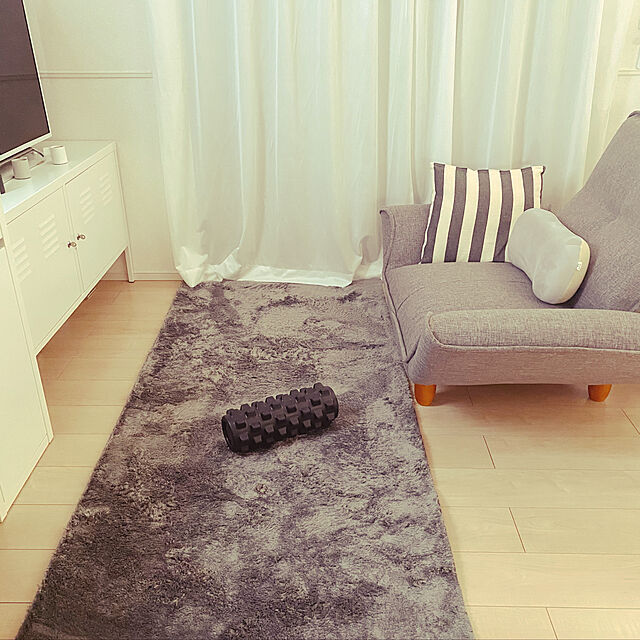minimaroom_tocoのニトリ-低反発腰当てクッション2(DH GY) の家具・インテリア写真