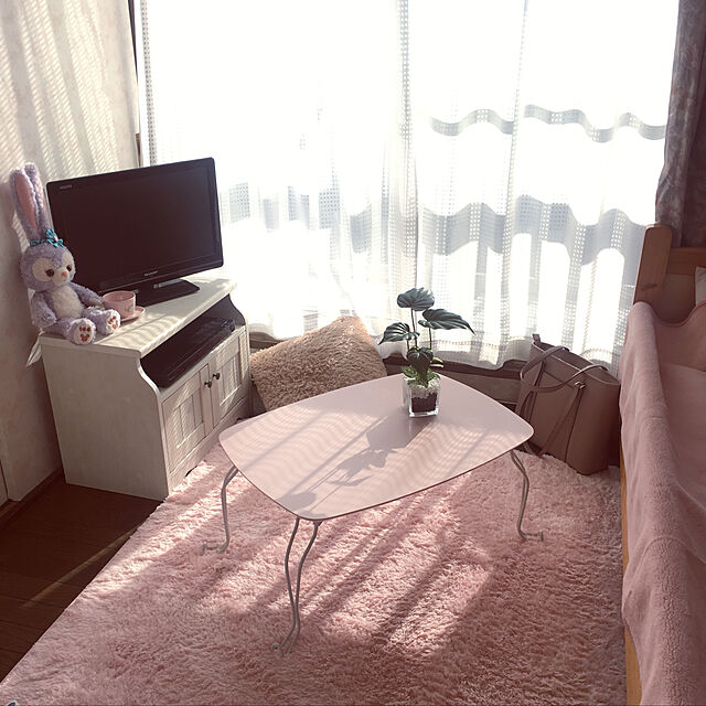 mintteaのニトリ-ローボード(リズバレー SLM59 WH) の家具・インテリア写真
