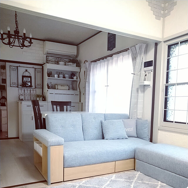 ayaayaankoの-【アサヒペン正規代理店】ジョイントロック　JL-01　木目調　フロアタイルの家具・インテリア写真
