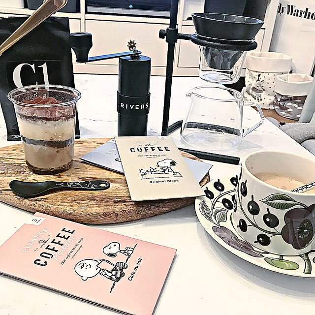 rurika_54の-リバーズ RIVERS コーヒーグラインダー グリット コーヒーミル 120ml 日本製 小型 コンパクト シンプル セラミック製刃 18-8ステンレス鋼 アウトドア 珈琲 おしゃれ コーヒーグッズの家具・インテリア写真