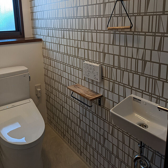 lemonteaの-手洗い器一式セット L-A35HA INAX 壁給水・床排水(Sトラップ) LIXIL・リクシル トイレ用狭小手洗シリーズ 手洗タイプ(角形)【純正品】の家具・インテリア写真