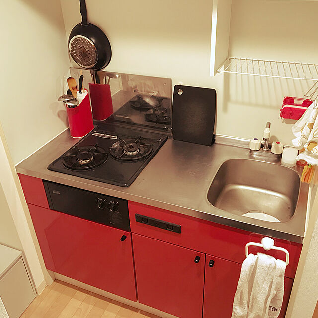 zenのオーエ-SMART HOME スマートホーム トリプルスポンジ レッド / 食器洗いスポンジ キッチンスポンジの家具・インテリア写真