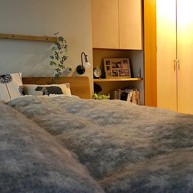 yukariの-クリッパン シャーンスンド クロス Cross ウール スローケット ブランケット 毛布 130×200cm KLIPPANの家具・インテリア写真