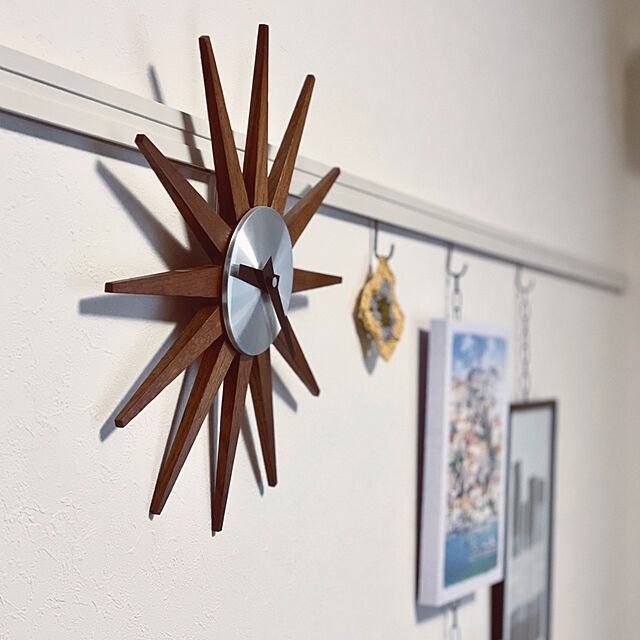 ayaのニトリ-静音掛け時計 セントレSW の家具・インテリア写真