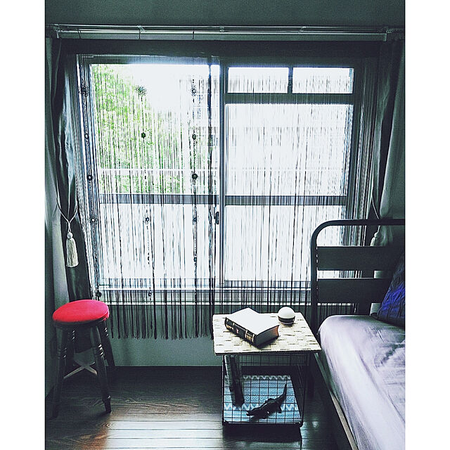 waniwaniのニトリ-シングルベッドフレーム(ダンテ) の家具・インテリア写真