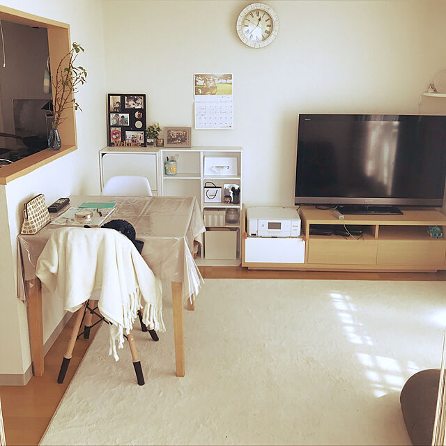 rukarionの三吉-3244(ミツヨシ) イームズシェルチェア リプロダクト シェルチェア ダイニングチェア MTS-032 (WH(ホワイト))の家具・インテリア写真