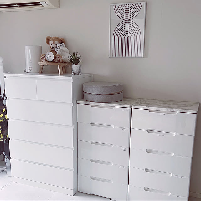 【送料込】IKEA マルム チェスト 洋タンス　5段　引き出し6つ MALM マルム チェスト（引き出し×6）, ホワイト, 160x78 cm - IKEA