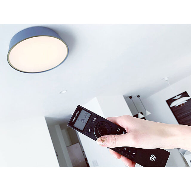 chimのgram eight-LED シーリングライト マフィン リモコン付き TC-1035の家具・インテリア写真