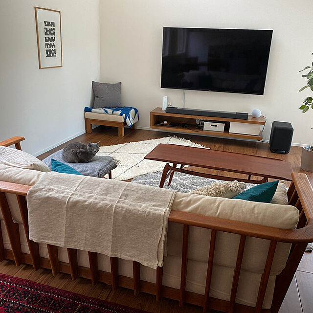 naruminの萩原-ハーフリネンの育てるマルチクロス リューココリーネの家具・インテリア写真