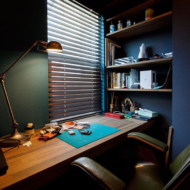 minamiのハモサ-HERMOSA ハモサ KUHMO クフモ デスクランプ EN-004 卓上照明 レトロデザインの家具・インテリア写真