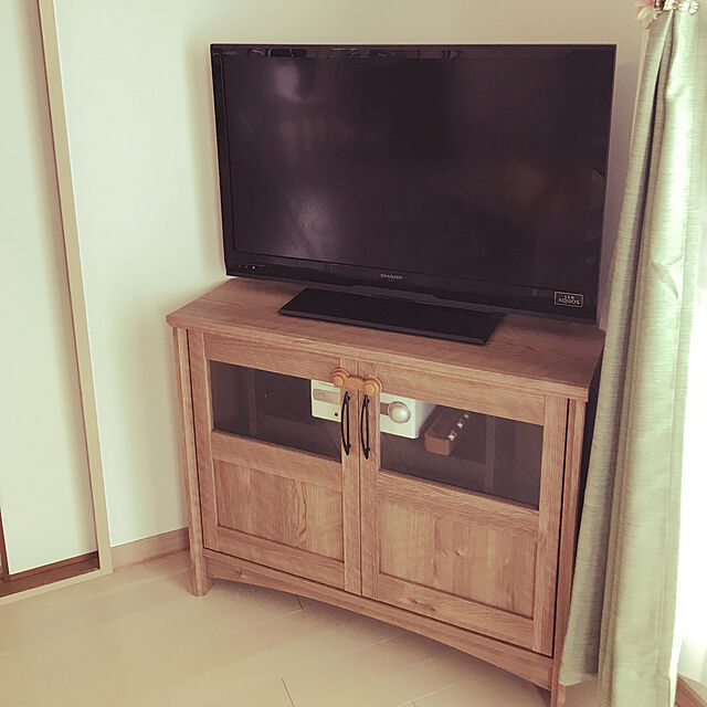 Tanakaの-テレビ台 ハイタイプ オーク調リビング収納シリーズ〔olja〕オリア コーナーテレビボードの家具・インテリア写真
