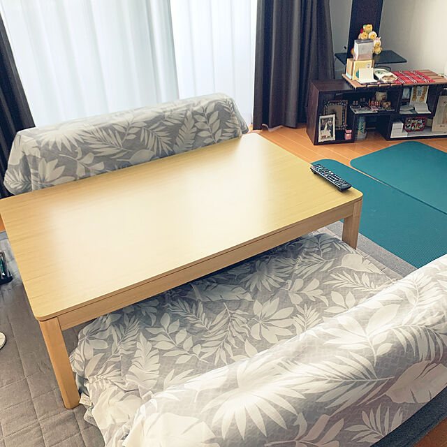 sakuraのニトリ-軽量速暖こたつ(ガモウWN 120 LBR) の家具・インテリア写真