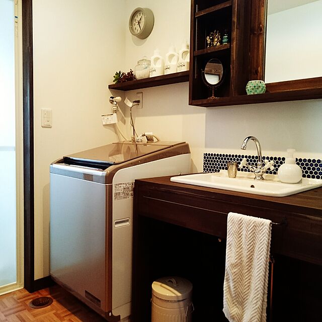 Tomokoの-日立 ビートウォッシュ 洗濯槽自動お掃除搭載のタテ型洗濯乾燥機（容量11kg）BW-DX110A(N)の家具・インテリア写真