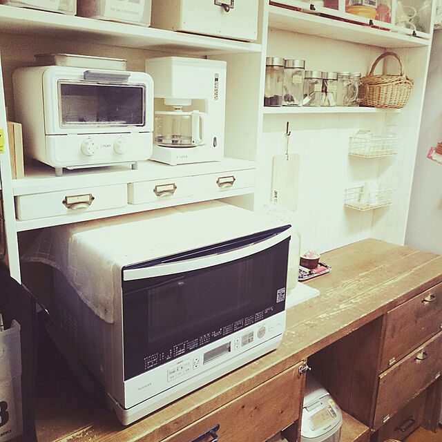 mayumayuの-タイガー オーブントースター「やきたてぷちはこ」 KAO‐A850ホワイト　（W）の家具・インテリア写真