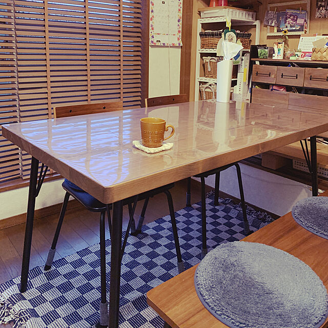 Sachikoのニトリ-ダイニングテーブル(アウロス130) の家具・インテリア写真