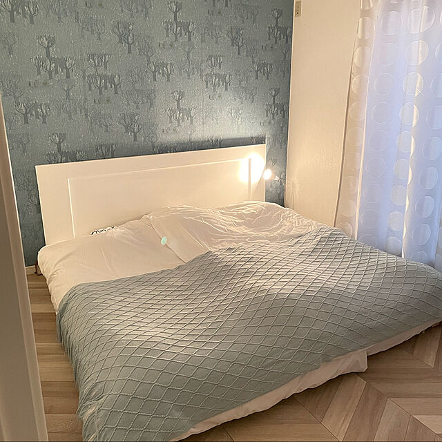 ihanaの-ウッド床材 木目 シェブロンウッド 108×494.1×2.5mm WD1088 サンゲツ フロアタイル ウッド SANGETSU FLOORTILE WOODの家具・インテリア写真