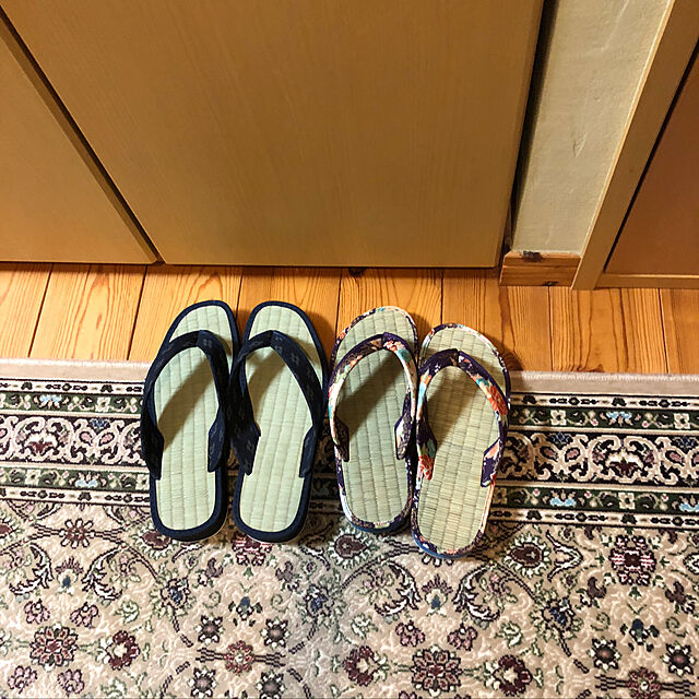 ha-francaiseの-畳中 たたみサンダル 日本製/メンズ 1足の家具・インテリア写真