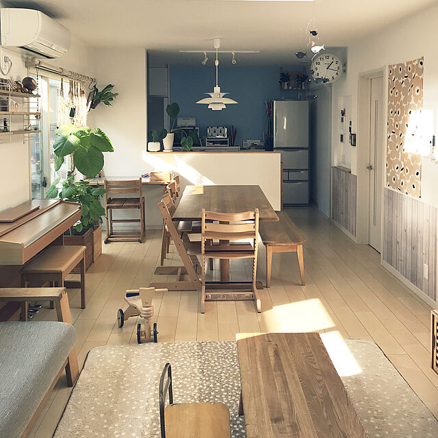 meeeeeee37の-ダルトン ダブルフェイスウォールクロックの家具・インテリア写真