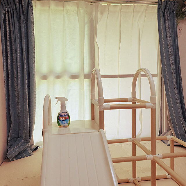 yue_azamiの野中製作所-【Amazon.co.jp限定】 野中製作所 CATCH Me! おりたたみロングスロープジム EX ナチュラル ( ジャングルジム すべり台 )の家具・インテリア写真