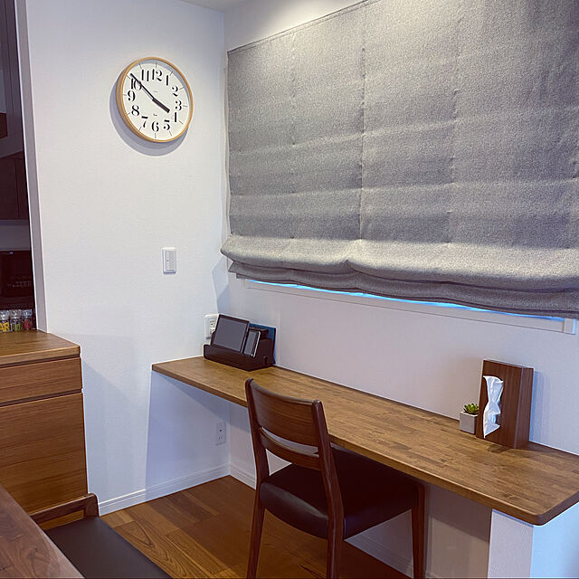 gonngirouの-LEMNOS RIKI CLOCK RCレムノス　リキクロック RC　電波時計 0827 30.5cm [Cozy]の家具・インテリア写真