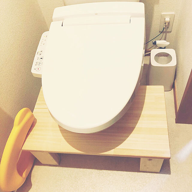 miikoの-【安全重視版】子供用トイレトレーニング踏み台（国産ひのき）の家具・インテリア写真