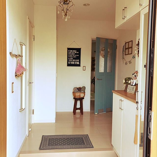 konomi513の-送料無料 【ROSARY】 OF-006/1 ミニシャンデリア アンティーク調 クラシック カジュアル 5畳 6畳 カフェ カウンター ダイニングの家具・インテリア写真