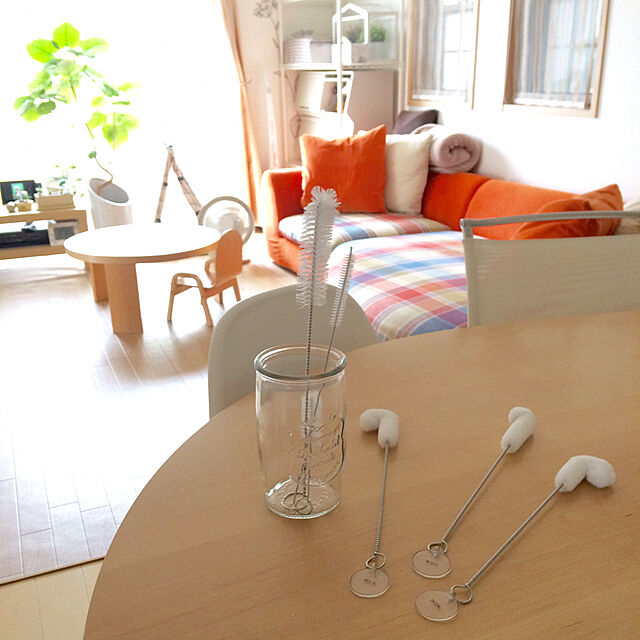 miyuのケンフ-水筒ブラシ ストロー&注ぎ口用ブラシ マグブラシポット洗い コップ洗い 3本セットの家具・インテリア写真