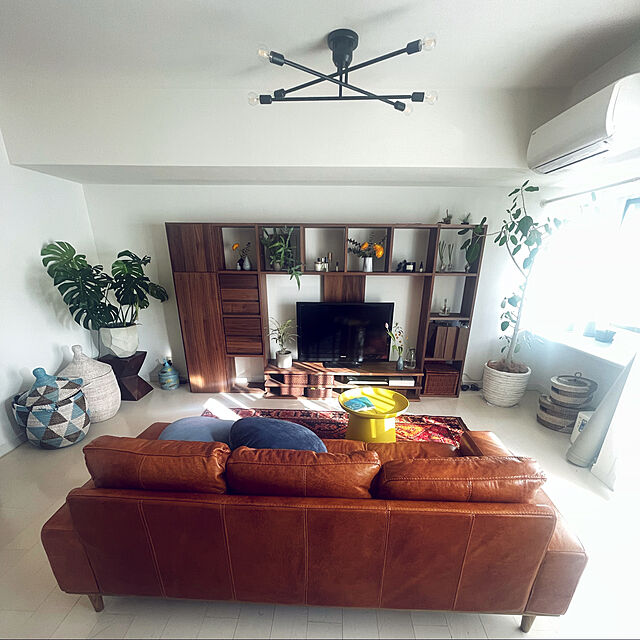 yamaのニトリ-円形クッション(60R RB2202 MO) の家具・インテリア写真