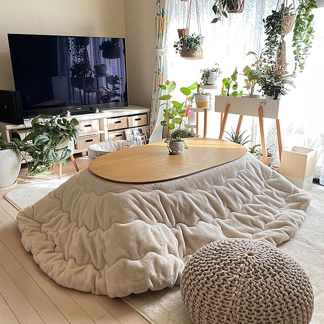 natsuのイケヒコ・コーポレーション-こたつ布団　 ラピアス　楕円形　【イケヒコ】の家具・インテリア写真