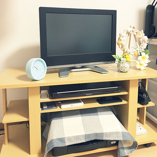 i_chiのニトリ-置き時計(FX-036RE) の家具・インテリア写真