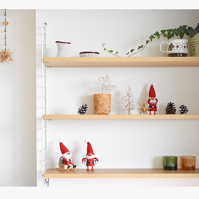 mamuの-NORDIKA nisse ノルディカ ニッセ 人形 そりに乗ったサンタ サンタ サンタクロース クリスマス オブジェ 飾り 木製 北欧 雑貨 置物 プレゼント ギフトの家具・インテリア写真