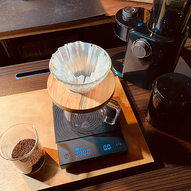 simayaのrecolte-Coffee Grinder コーヒーグラインダー RCM-2 電動ミル/コーヒーミル/電動グラインダー/フラットカッター式の家具・インテリア写真