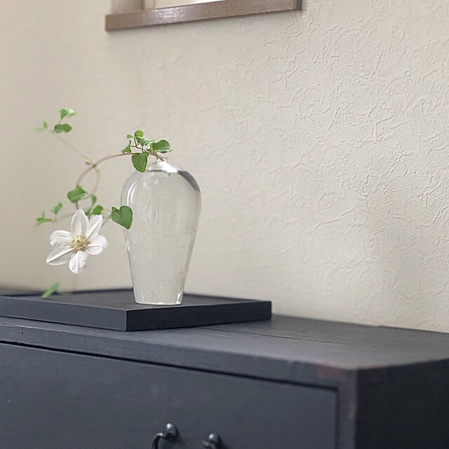 YuukopeeeのKJETC-花瓶 花器 ガラス 透明 フラワーベース シンプル 一輪挿し 水栽培 インテリア飾り インテリア 部屋 玄関 リビング プレゼント (透明)の家具・インテリア写真