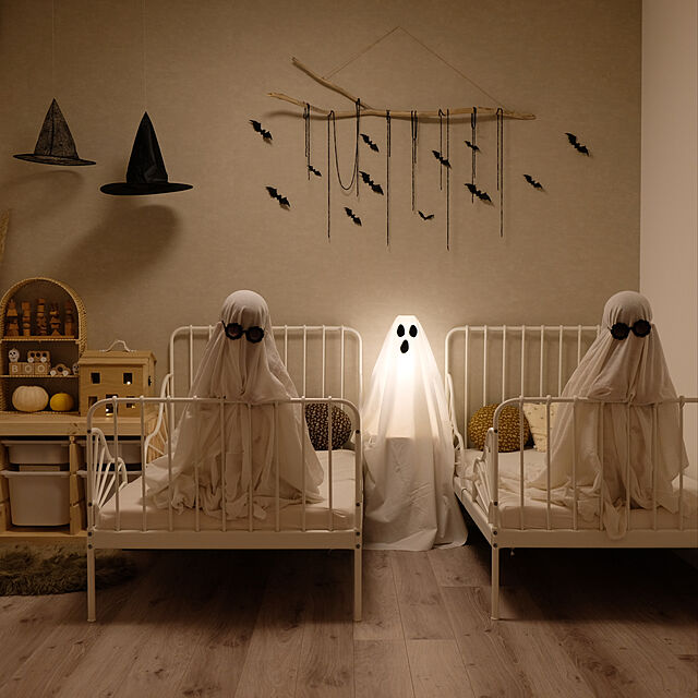 shiiiのイケア-[IKEA/イケア/通販]MINNEN ミンネン 伸長式ベッドフレームとすのこ（組み合わせ）, ホワイト[JD](a)(39124617)の家具・インテリア写真