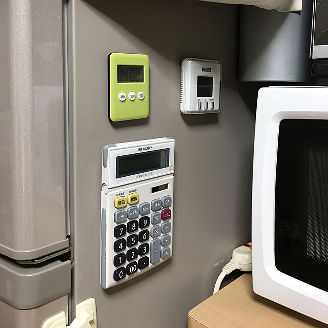 kanakoのドリテック-dretec(ドリテック) デジタルタイマー スリムキューブ 消音切替 光 ホワイト T-520WTの家具・インテリア写真