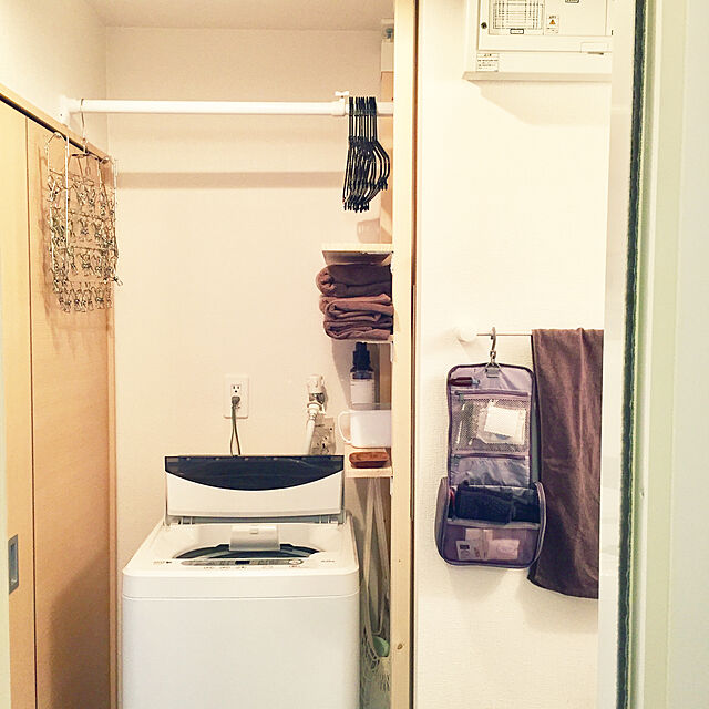 Kog_onの無印良品-ポリエステル吊して使える洗面用具ケースの家具・インテリア写真